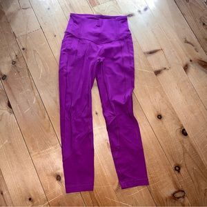 Lululemon All the Right Places Crop II - Regal Plum